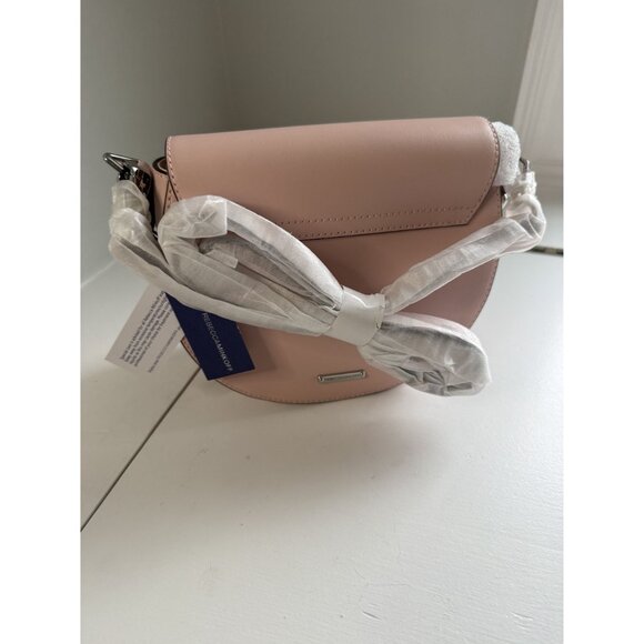 NWT Rebecca Minkoff Astor Leather Saddle Bag, Ballet Slipper Pink, $295 [jb] - Picture 7 of 14